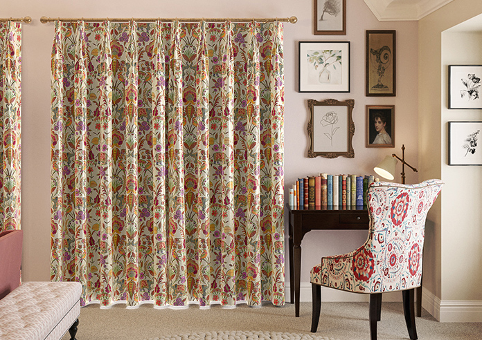 Bangalore Faux Silk, Maroon - Made to Measure Curtain - Image 7